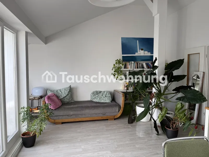 Tauschwohnung: Beautiful top floor apartment with balcony — photo 1